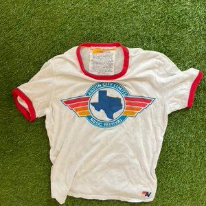 Austin City Limits Aviator Nation Ringer Tee